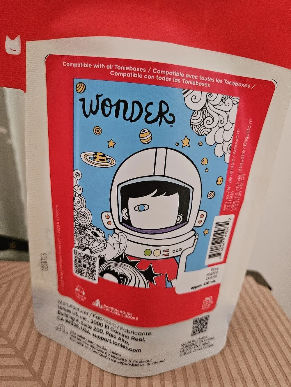 tonies Wonder Tonie Figurine Storytime Ages 7+ NEW